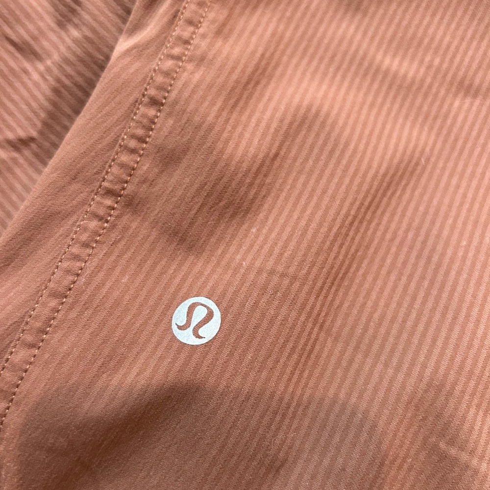 Brown Lululemon Studio Joggers